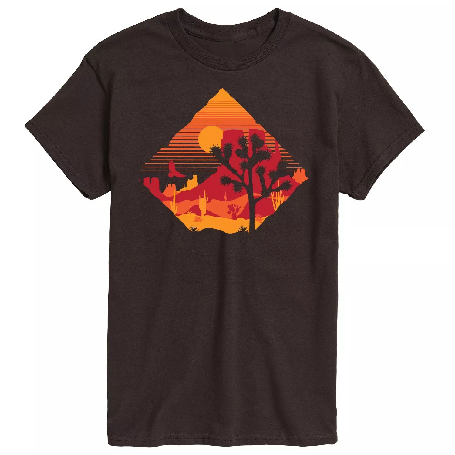

Мужская футболка с рисунком Desert Sunset Licensed Character