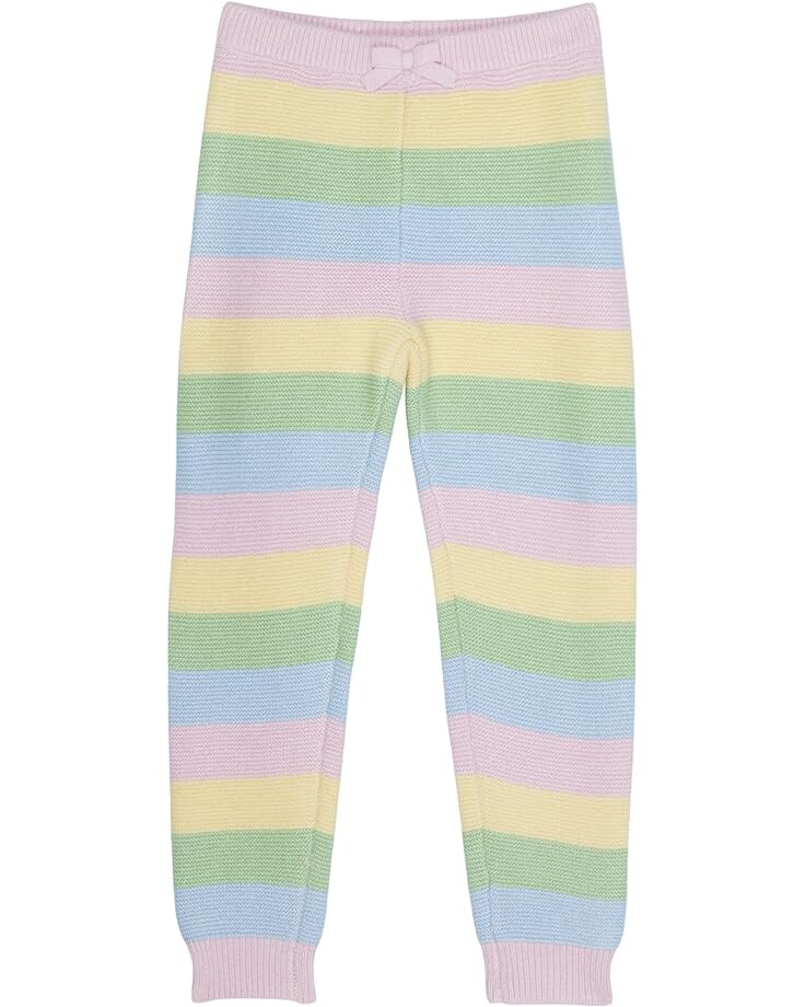 

Брюки Janie and Jack Pastel Stripe Sweater Pants, мульти