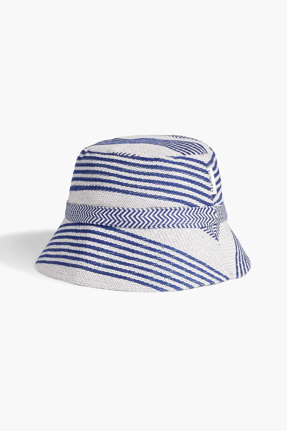 

Панама из хлопкового жаккарда SUMMERY COPENHAGEN, индиго