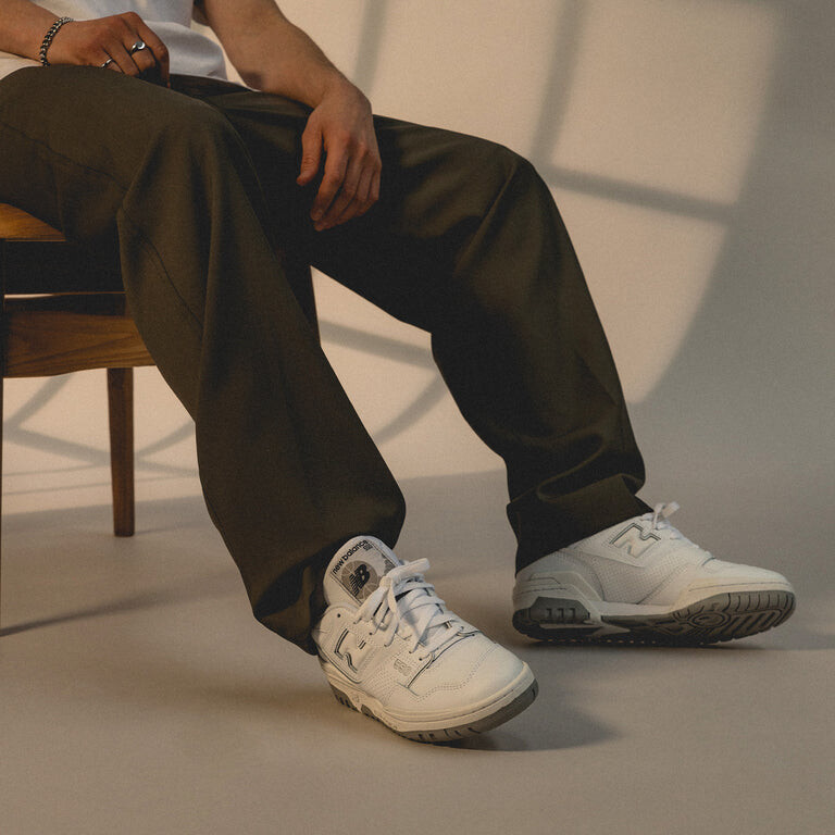 

Кроссовки bb550pb1 New Balance, белый