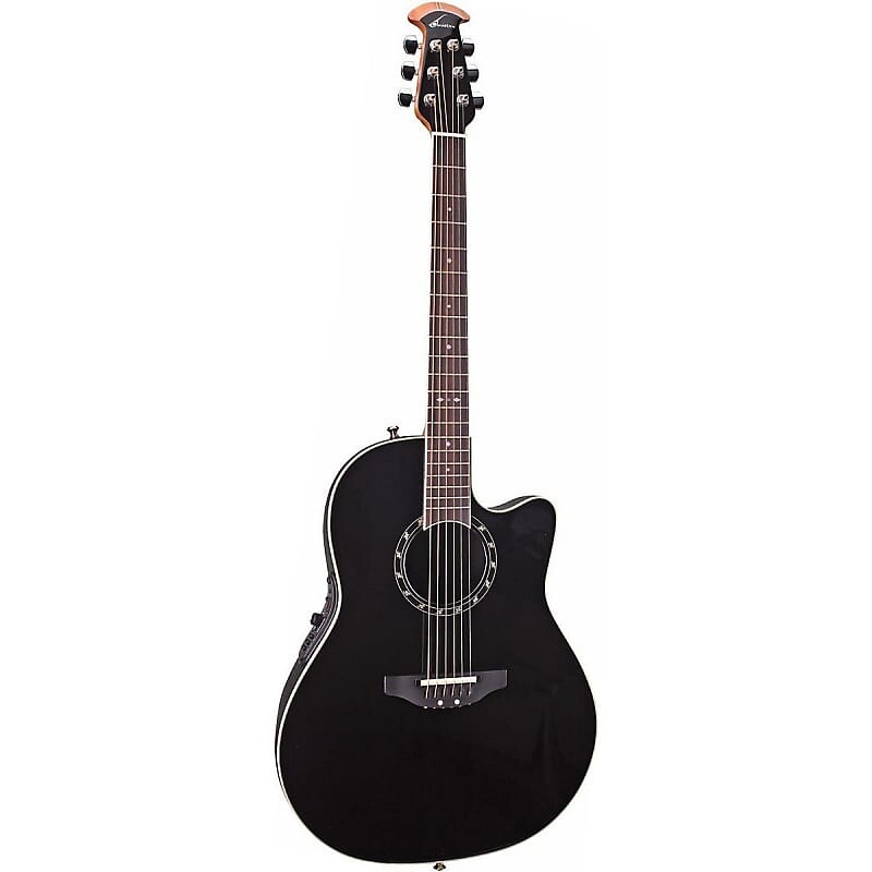 

Акустическая гитара Ovation Standard Balladeer Deep Body Acoustic-Electric Guitar - Black