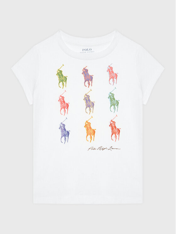 

Футболка стандартного кроя Polo Ralph Lauren, белый