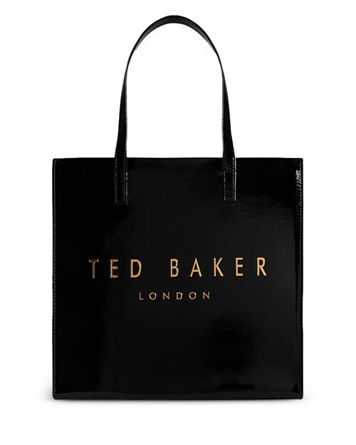 

Большая сумка-тоут Crinkon Crinkle с изображением значка Ted Baker, цвет Black