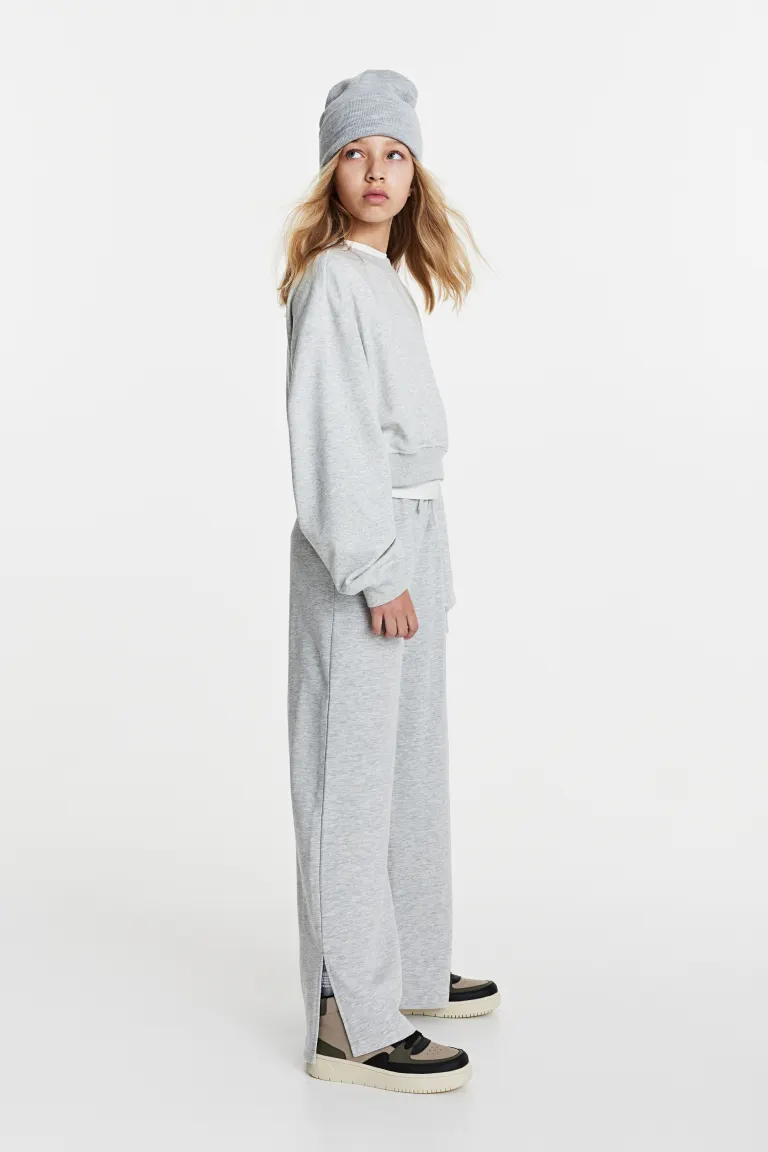 

Широкие спортивные брюки H&M, серый