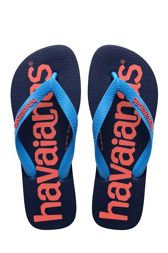 

Детские шлепанцы Havaianas LOGOMANIA, темно-синий