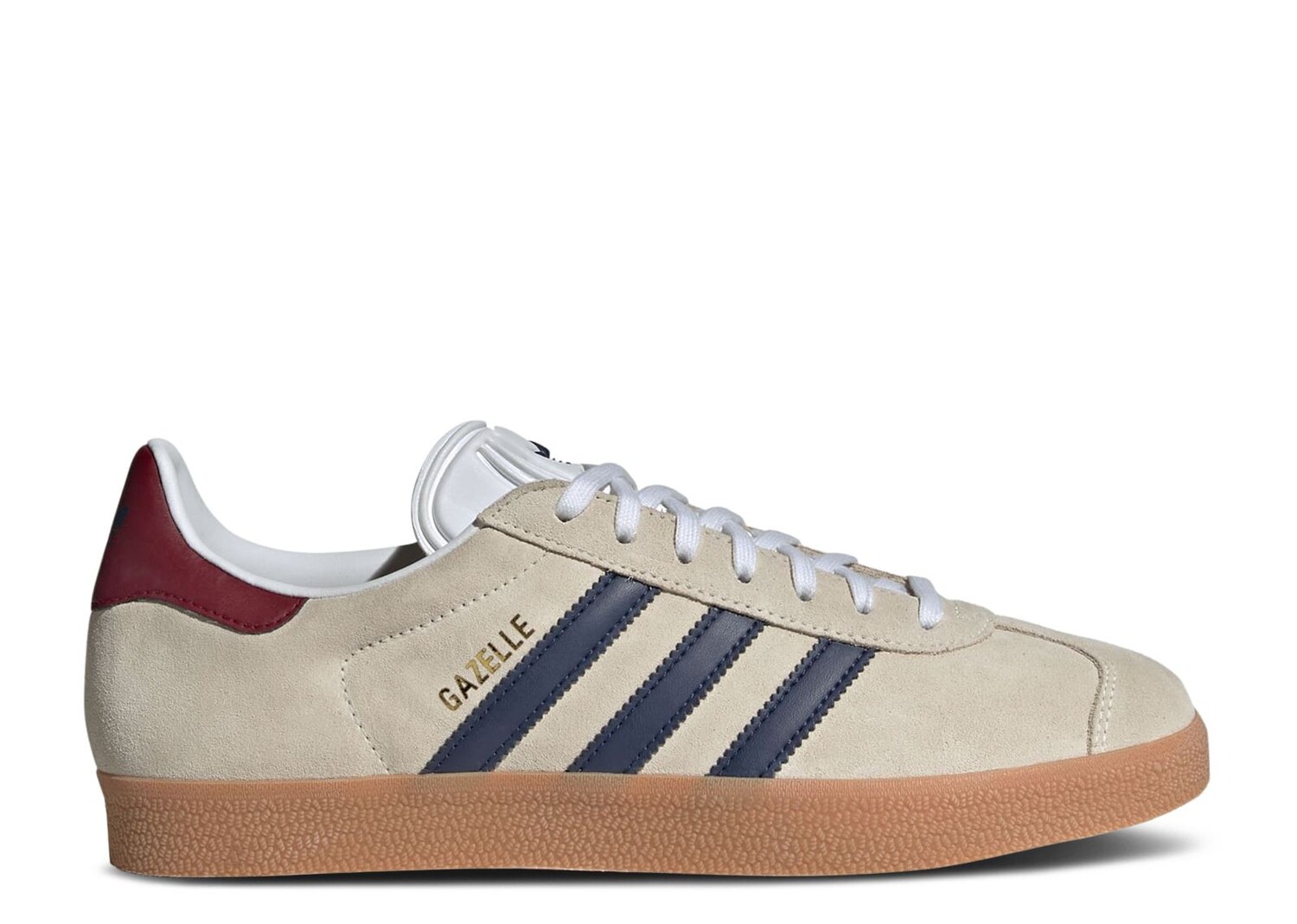 

Кроссовки adidas Gazelle Indoor 'Off White Dark Blue Gum', кремовый, Бежевый