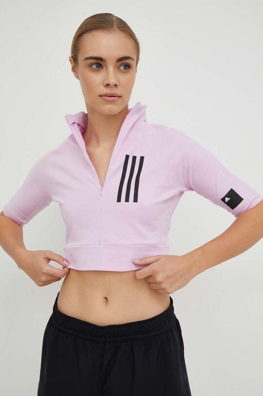 

Футболка adidas, розовый
