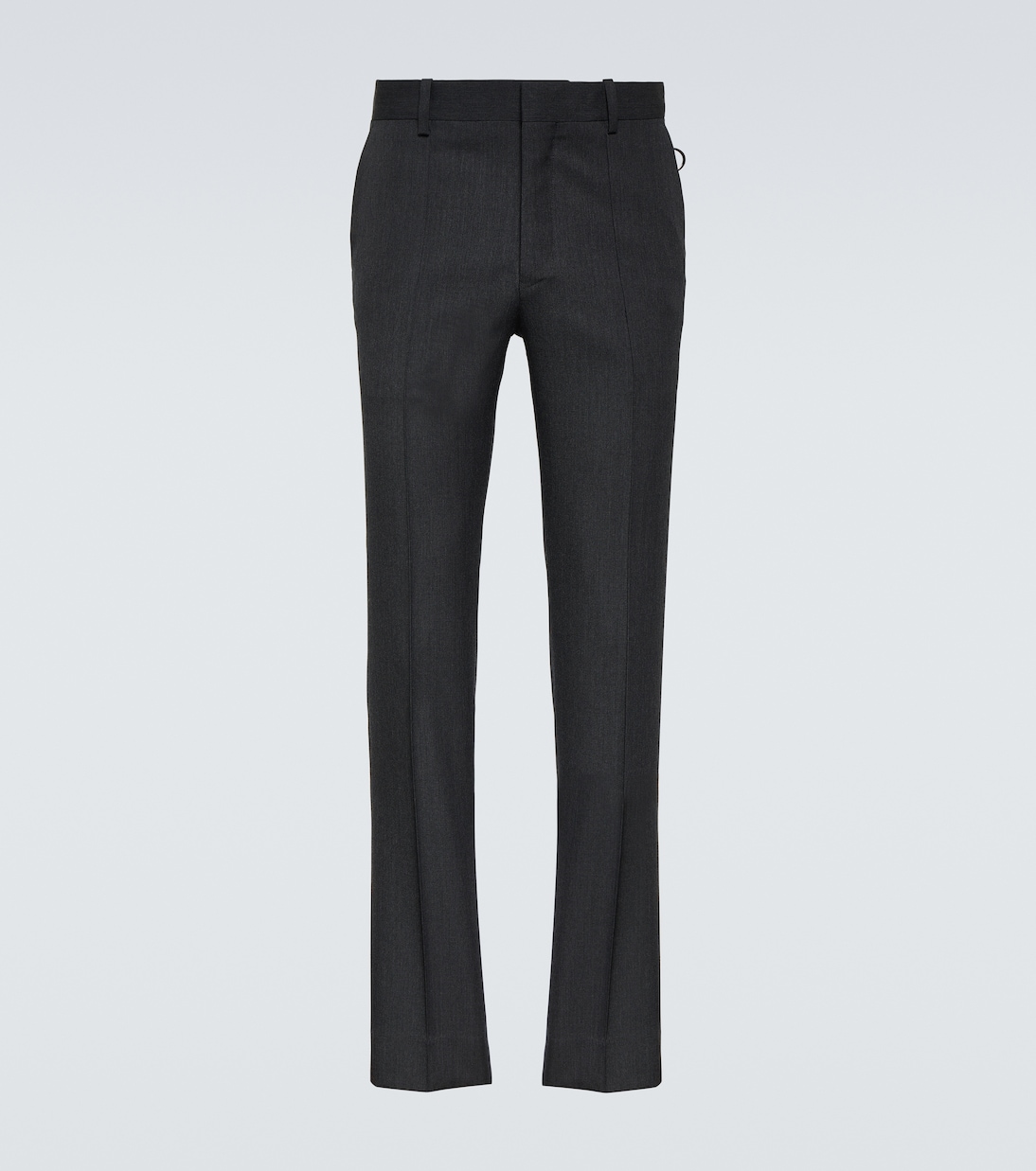 Узкие брюки из шерсти с низкой посадкой Undercover, серый узкие джинсы с низкой посадкой серый