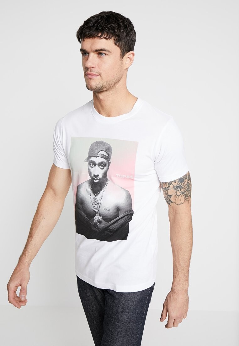 

Футболка с принтом TUPAC AFTERGLOW TEE Mister Tee, белый
