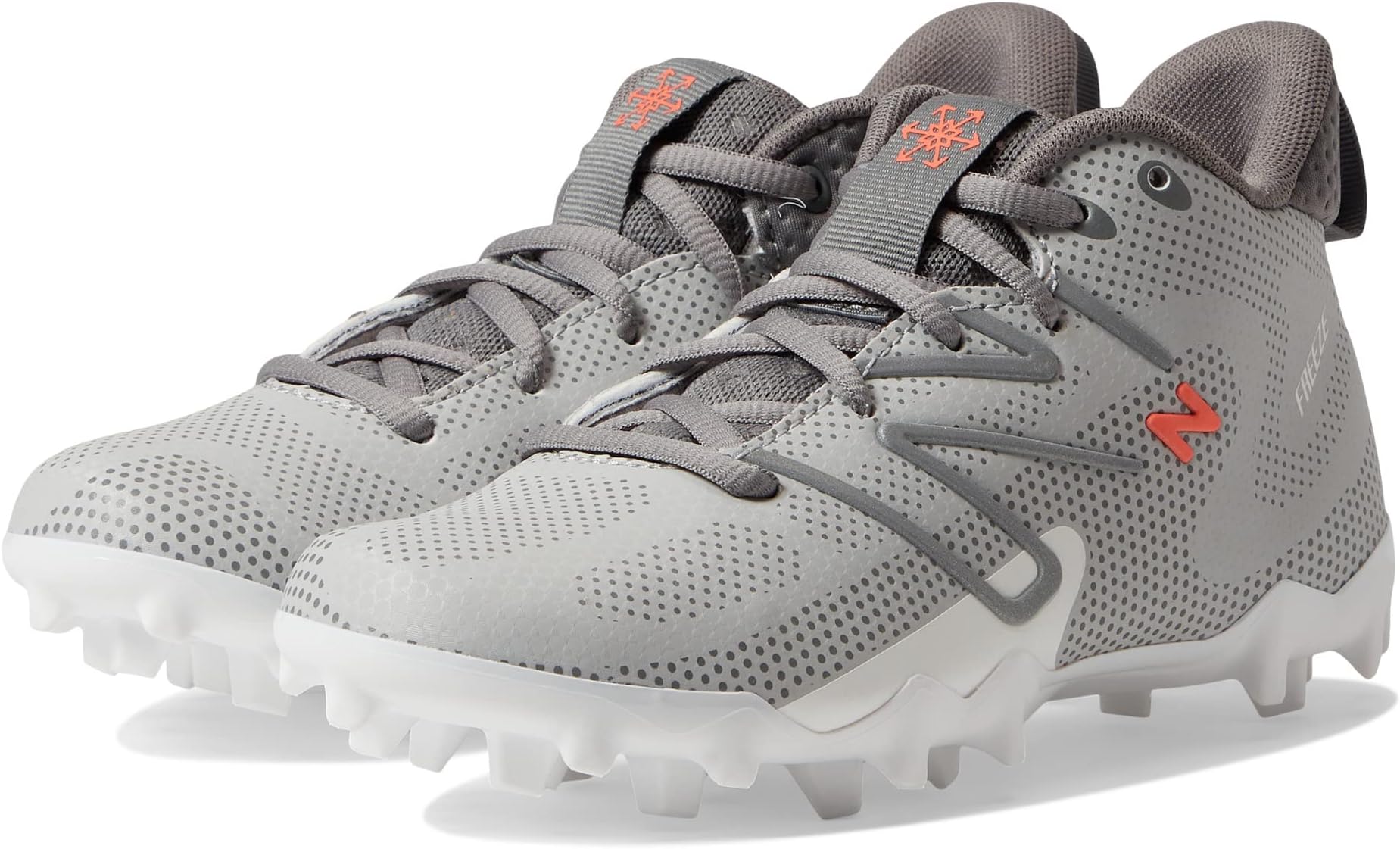 

Бутсы FreezeLX v4 New Balance, цвет Grey/White