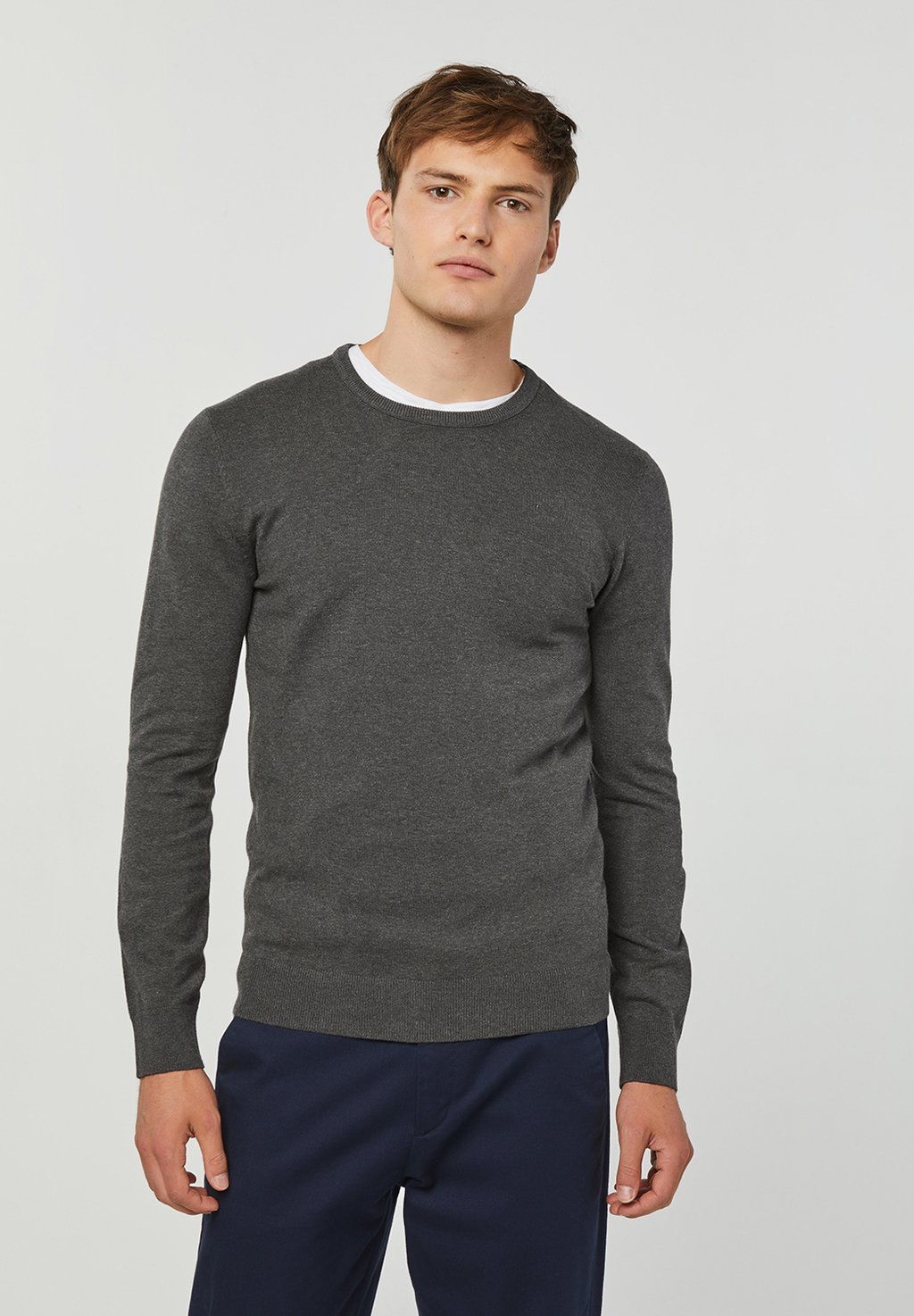Вязаный свитер WE Fashion, цвет dark grey