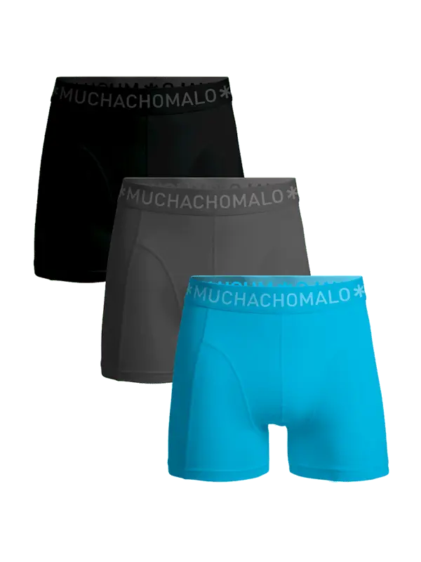 

Набор из 3 мужских боксеров Muchachomalo, мультиколор