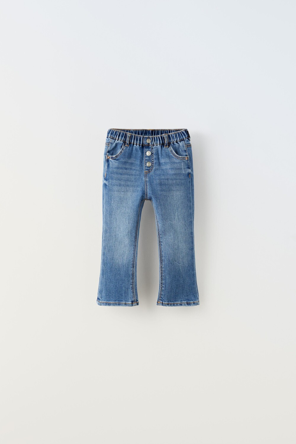 

Расклешенные джинсы Zara, синий