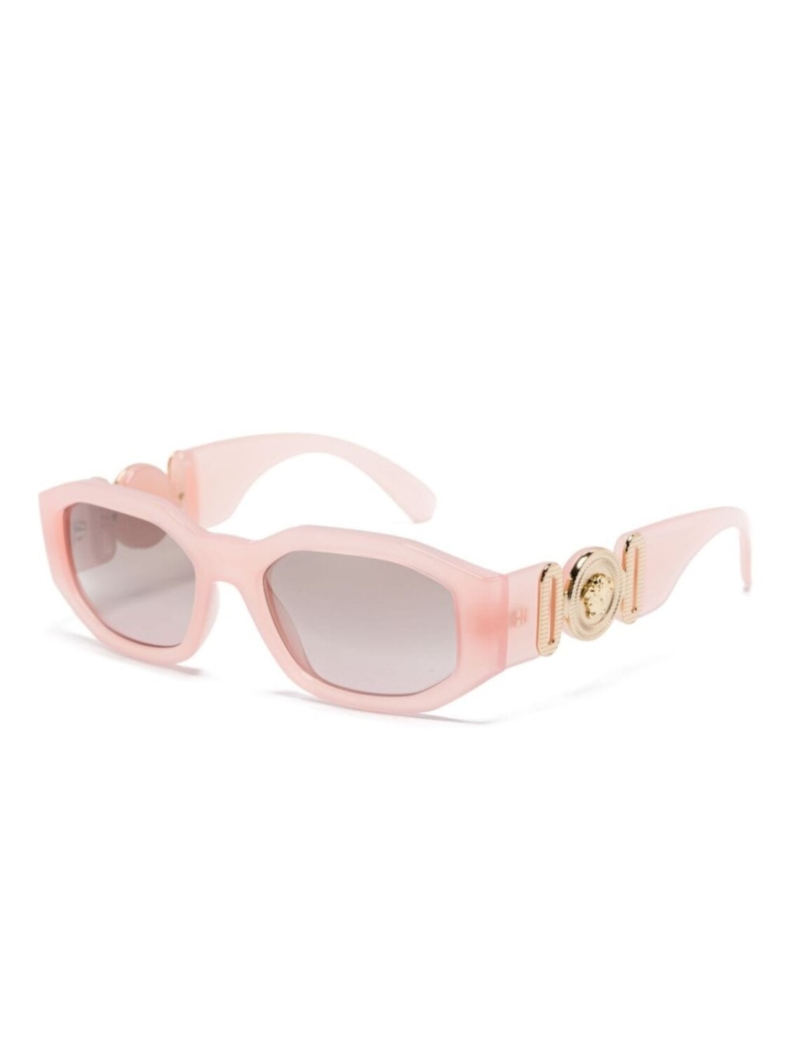

Versace Eyewear солнцезащитные очки Medusa Biggie, розовый