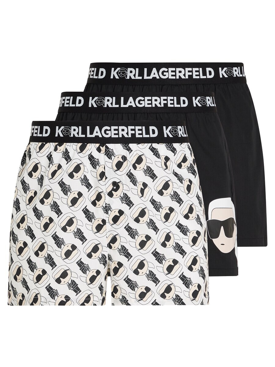 

Боксеры Karl Lagerfeld, черный/белый