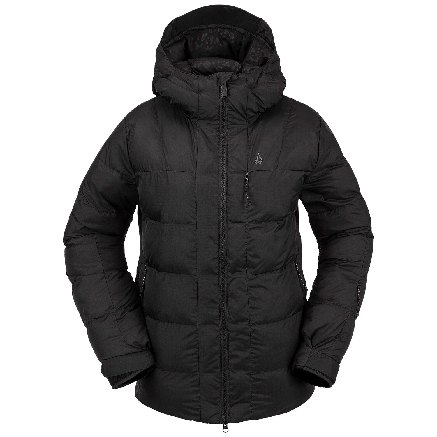 

Утепленная куртка Volcom Puffleup, черный