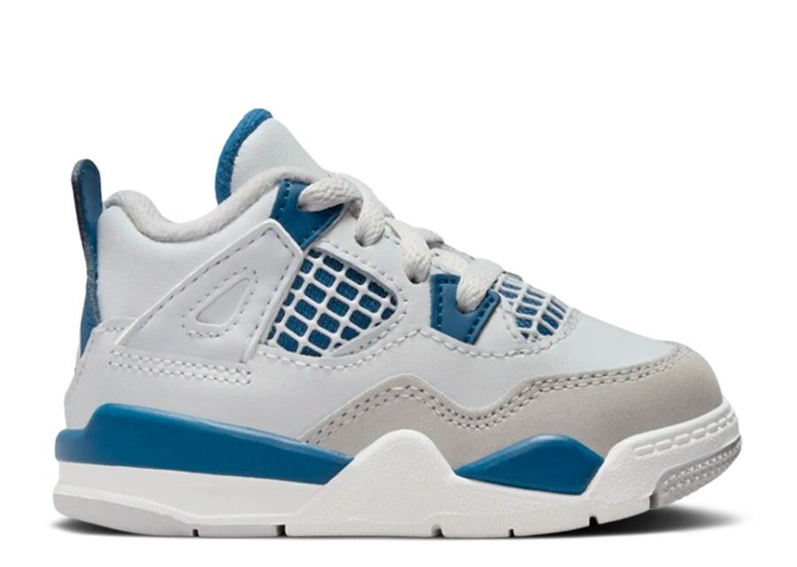 

Кроссовки Air Jordan Jordan 4 Retro Td 'Military Blue' 2024, белый