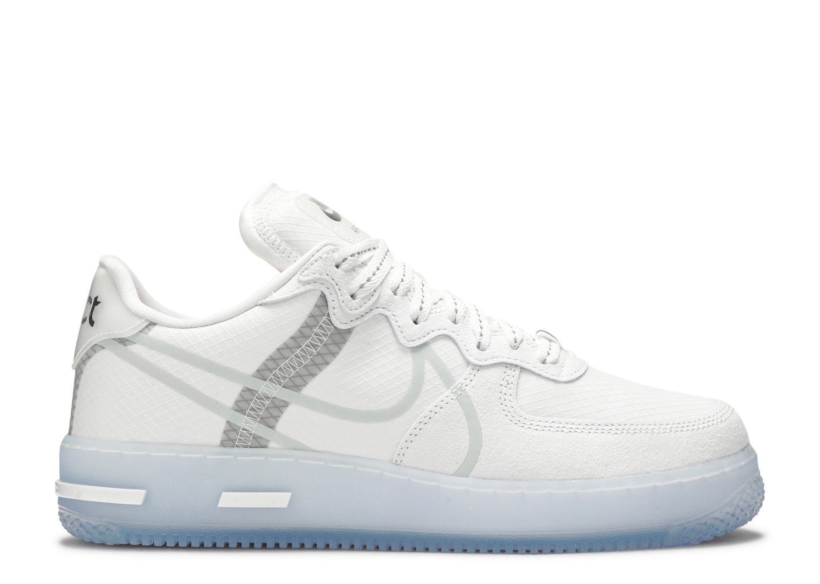 Кроссовки Nike Air Force 1 React Qs 'White Ice', белый