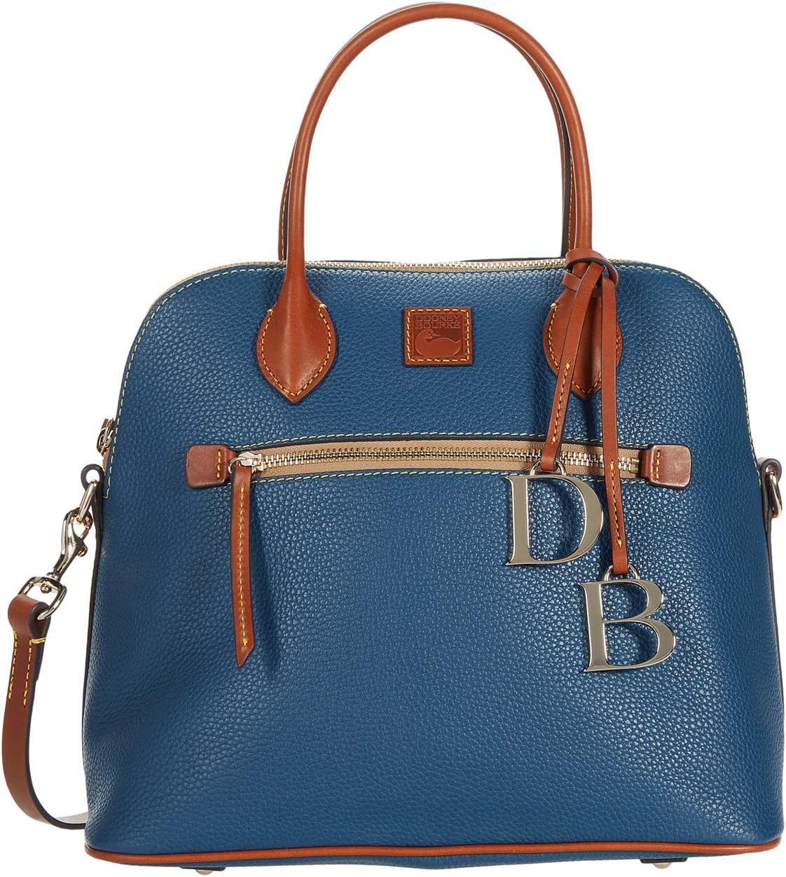 

Большая куполообразная сумка Pebble Dooney & Bourke, цвет Jeans