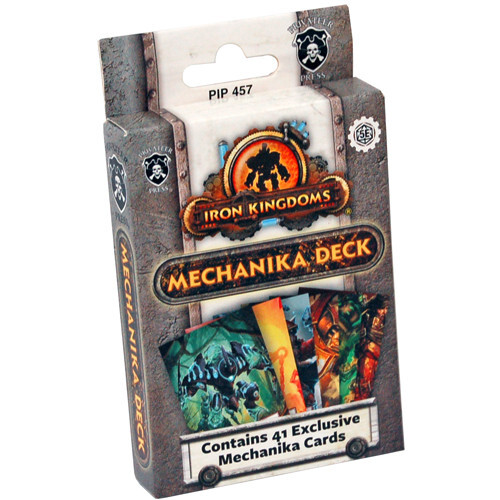 

Ролевая игра Privateer Press Iron Kingdoms RPG: Mechanika Deck (D&D 5E Compatible) (Clearance)