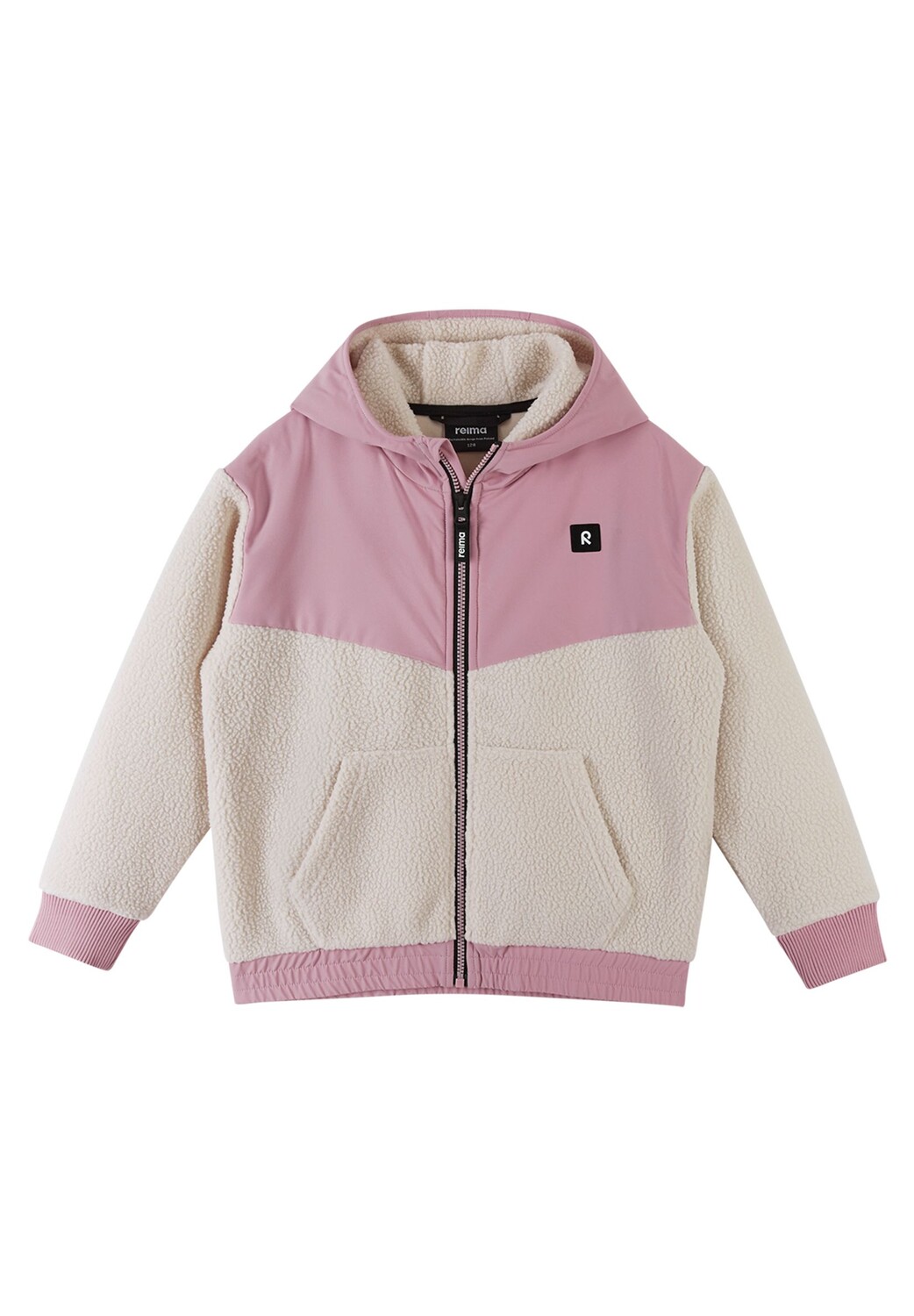 Толстовка Reima Fleecejacke Samota, цвет Grey Pink