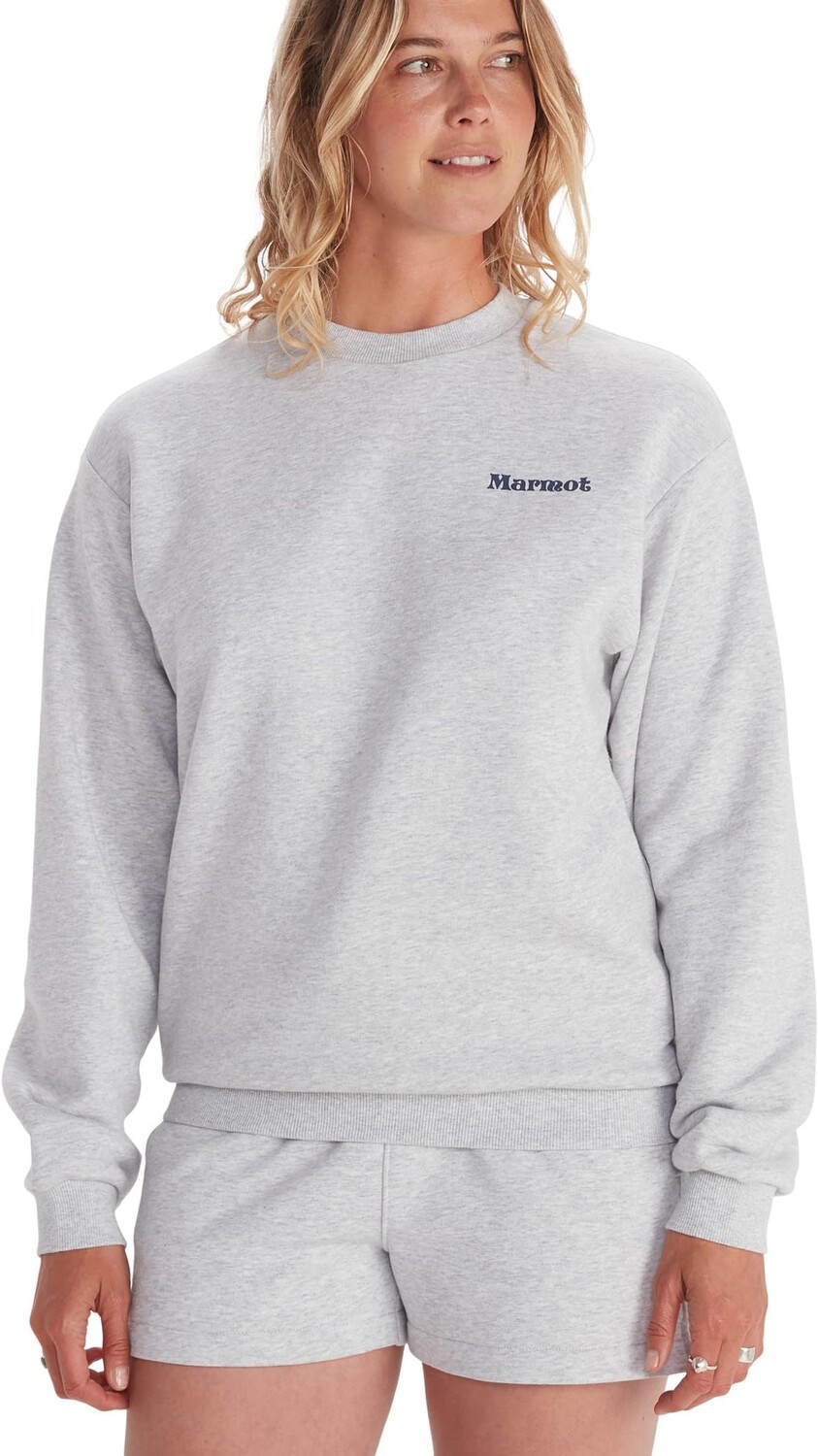 

Толстовка для тяжеловесов Mountain Works Circle Marmot, цвет Light Grey Heather