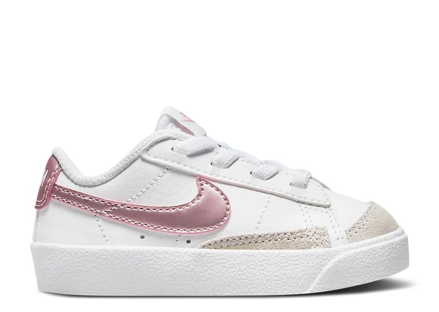 

Кроссовки Nike Blazer Low '77 Td 'White Pink Glaze', белый