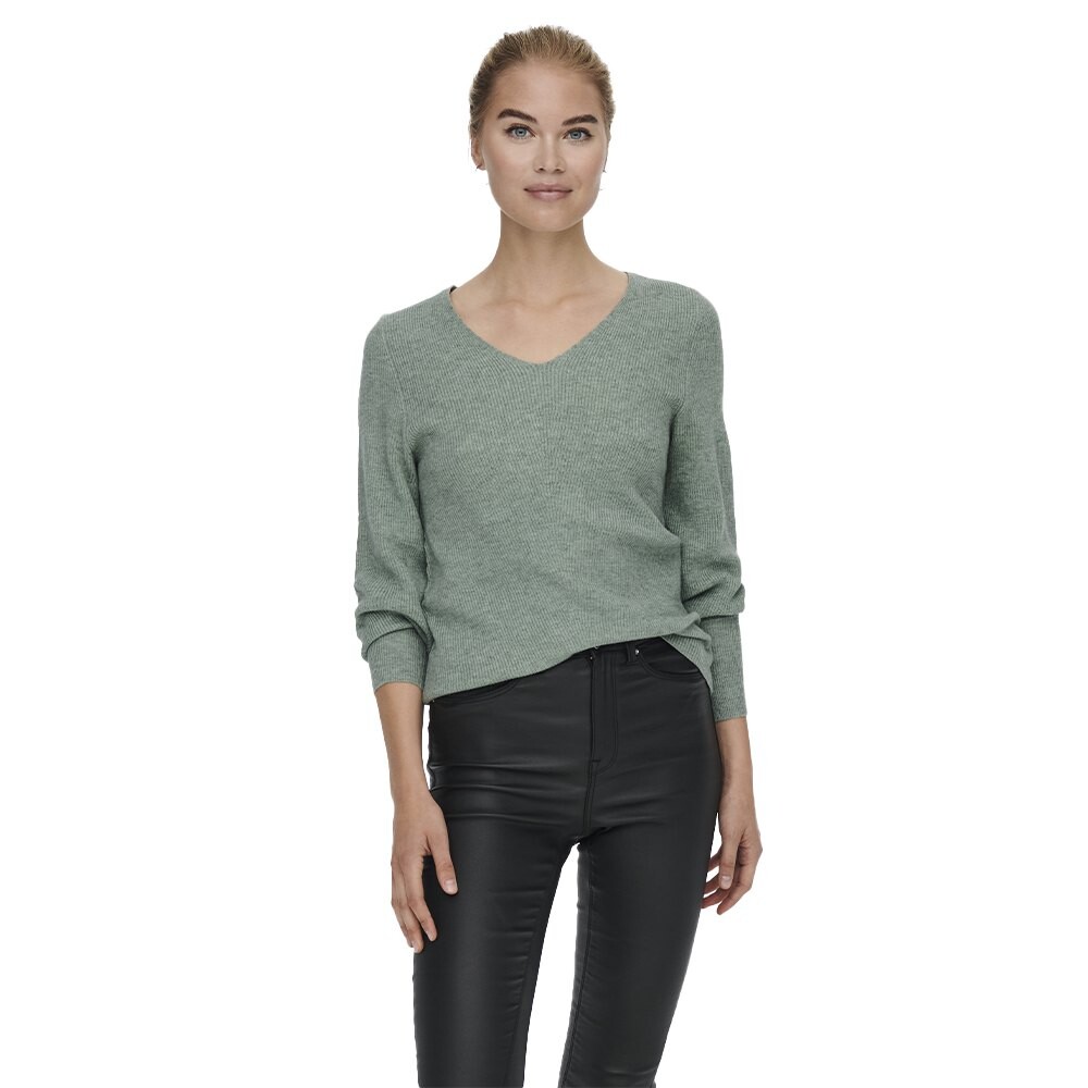 

Свитер Only Atia Cuff V Neck, зеленый