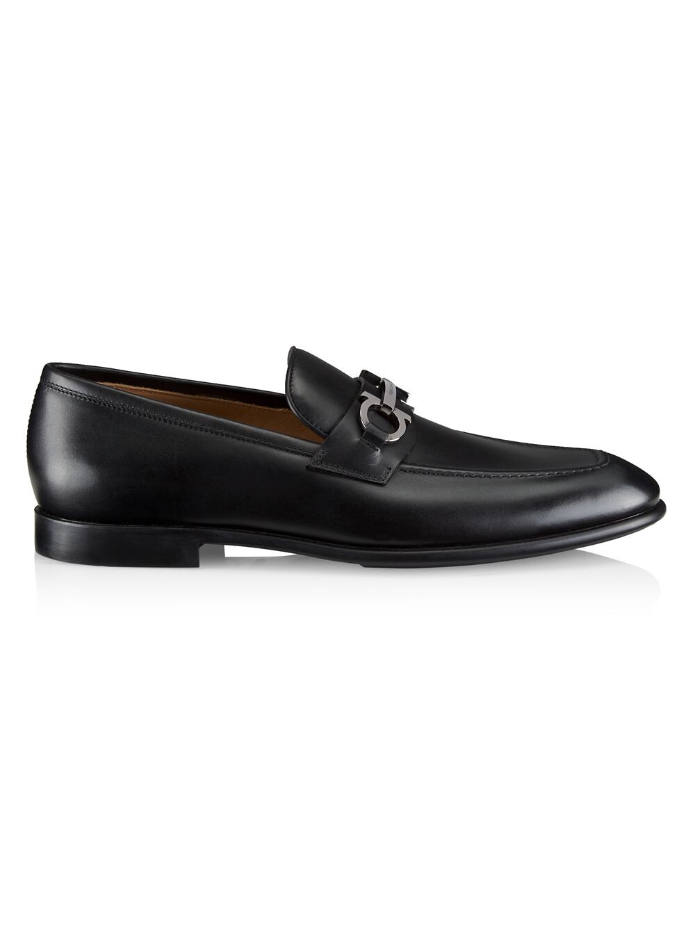 

Кожаные лоферы Foster FERRAGAMO, неро