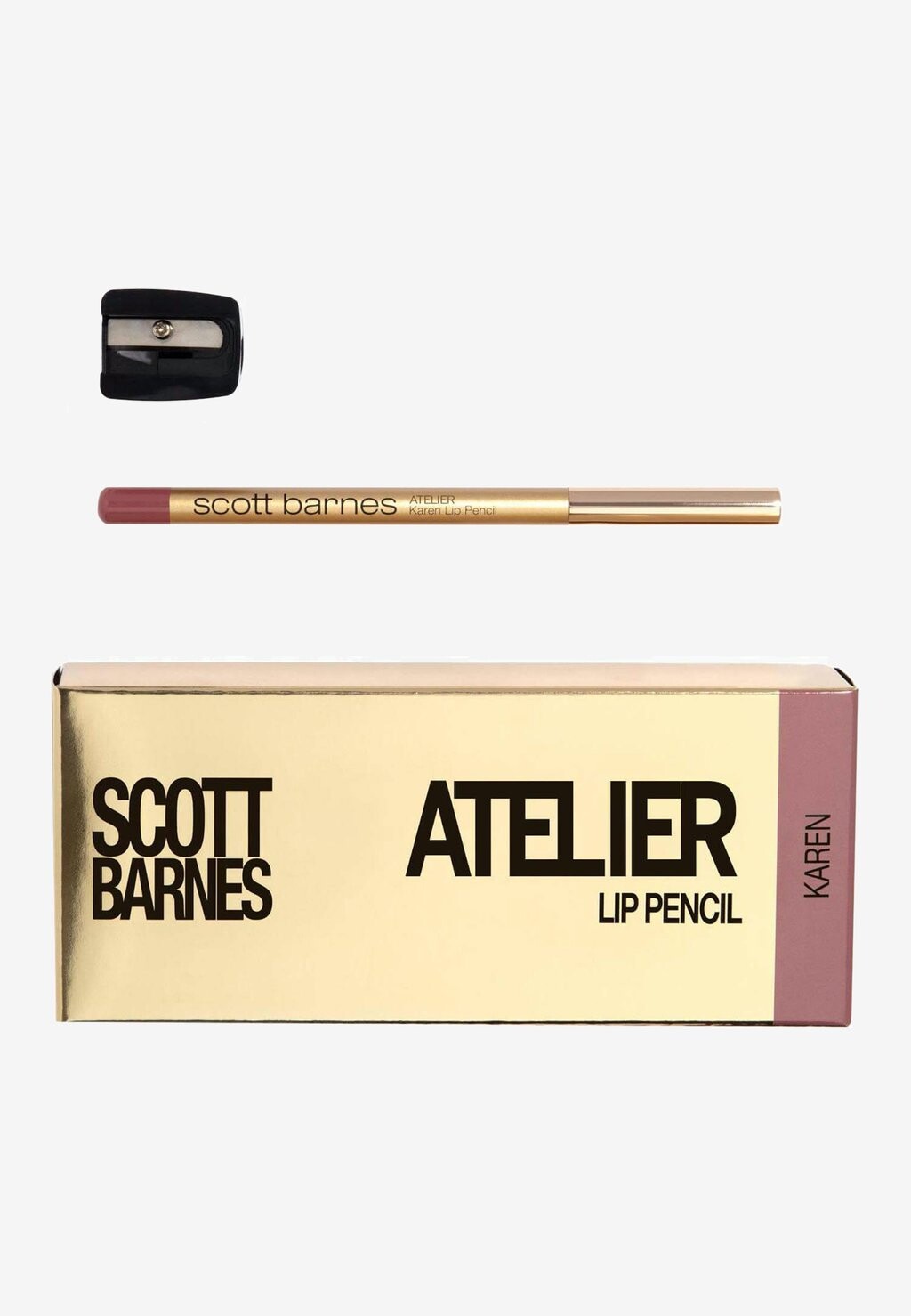 

Набор для макияжа Glamazon Lip Liner scott barnes, цвет karen