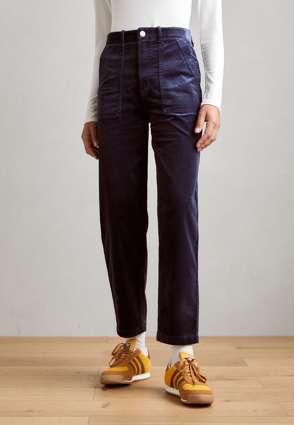 

Брюки TAPERED Marks & Spencer, цвет navy