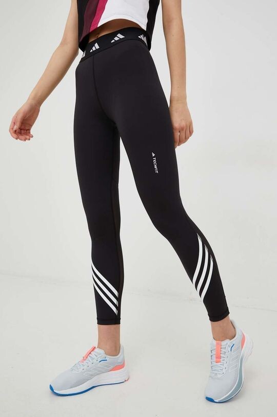 

Леггинсы для тренировок Techfit adidas Performance, черный