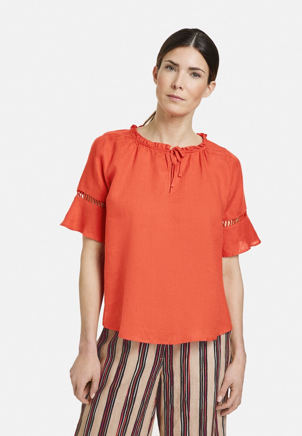 

Блуза Gerry Weber с завязками, мандариновый