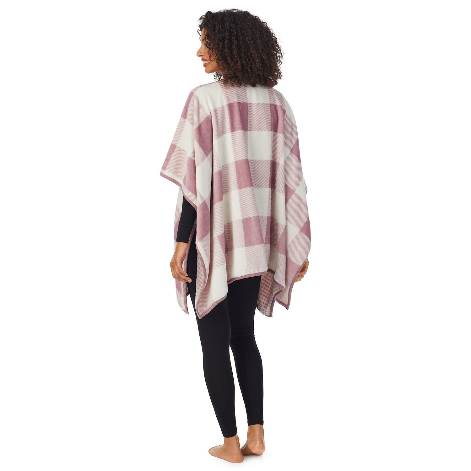 

Женская двусторонняя накидка Cuddl Duds с двойным плюшем Cuddl Duds