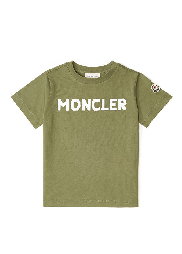 

Футболка для мальчика с логотипом Moncler, зеленый