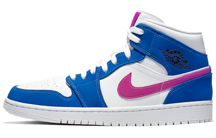 

Nike Air Jordan 1 Mid Hyper Royal Hyper Violet синий/фиолетовый