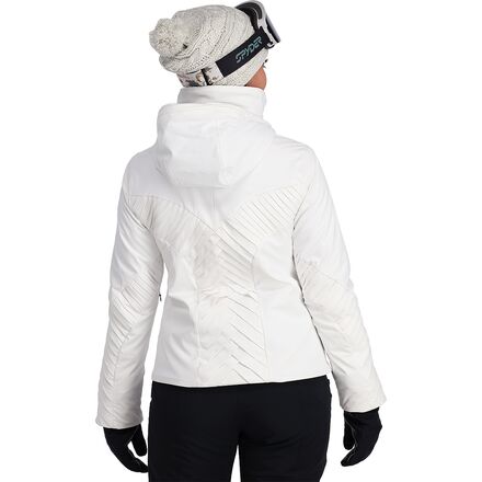 цена Куртка Pinnacle GTX Infinium без искусственного меха женская Spyder, белый