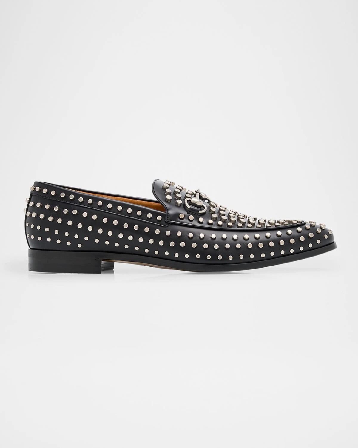 

Мужские лоферы-криперы Gucci Horsebit, цвет 1000