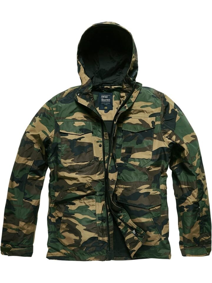 

Демисезонная куртка Vintage Industries, цвет camouflage