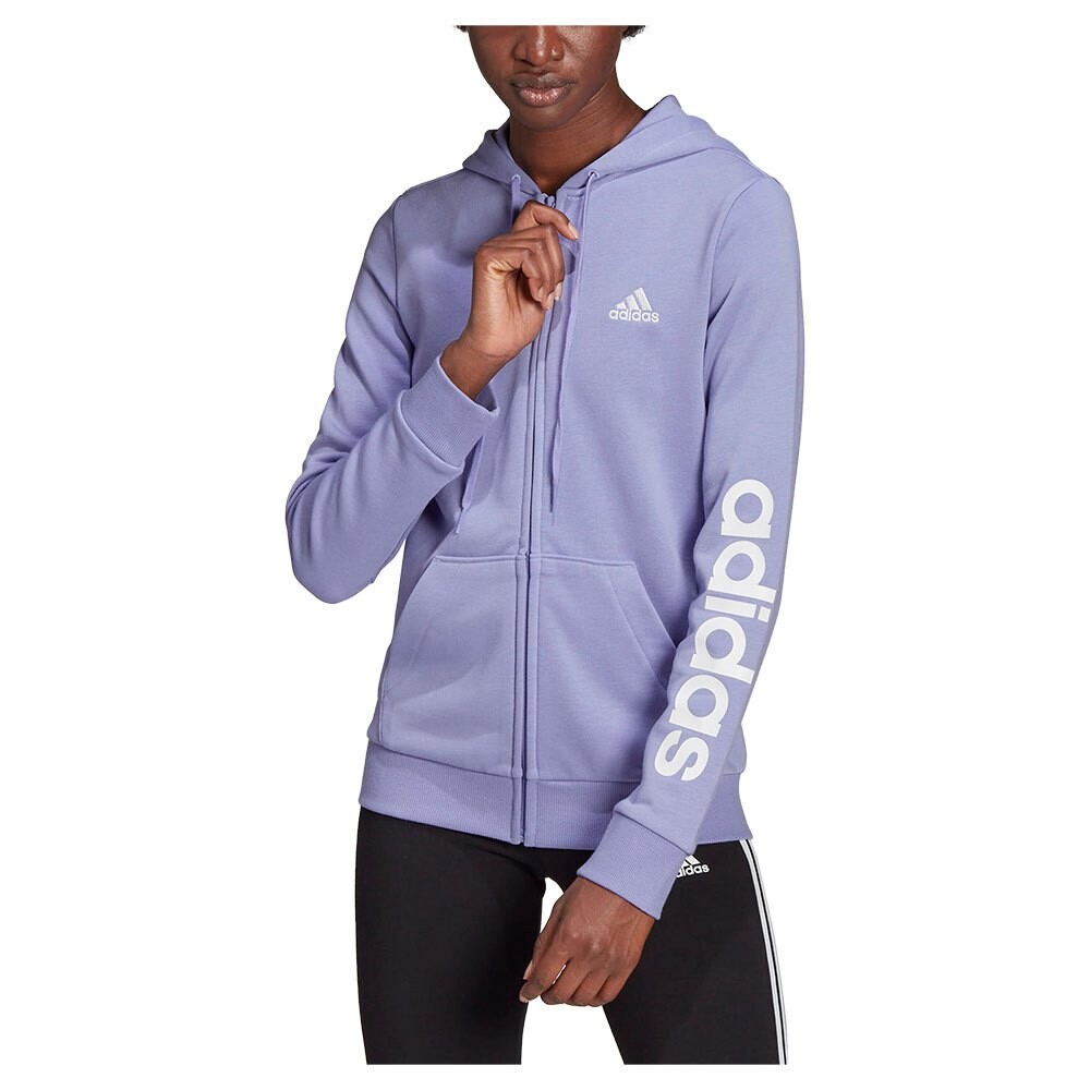 

Толстовка adidas Sportswear Linear FT Full Zip, синий