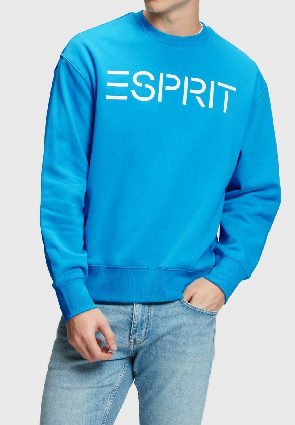 

Толстовка Esprit Logo, голубой, Синий