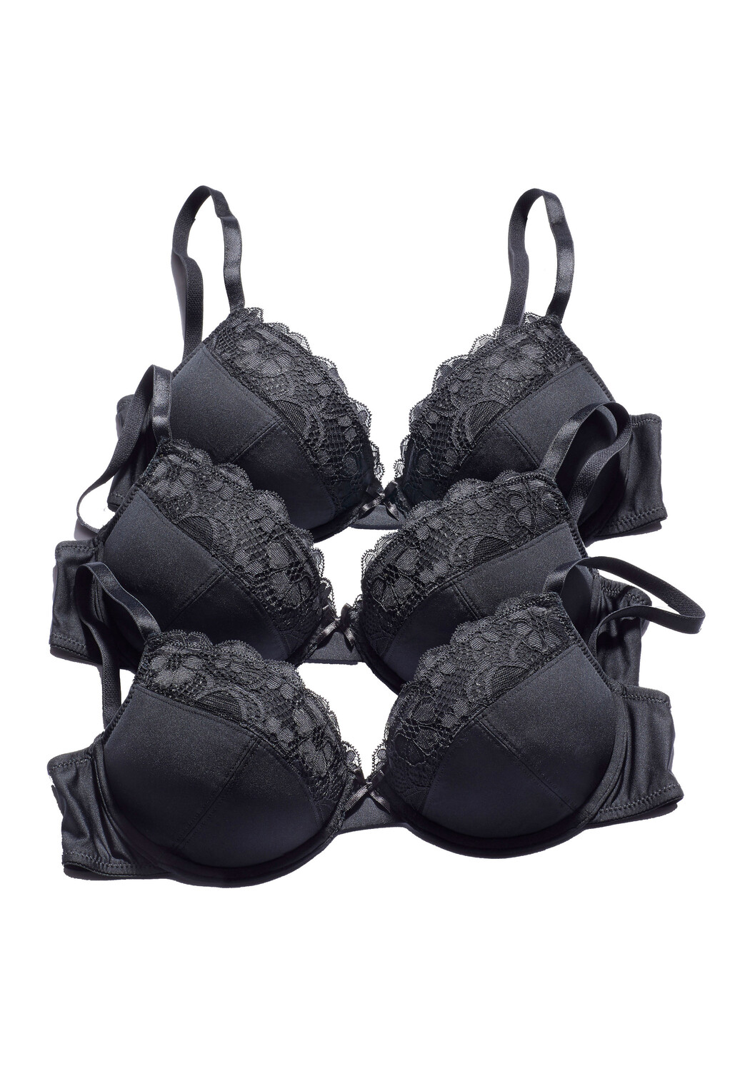 

Бюстгальтер пуш ап PETITE FLEUR, цвет 3xschwarz