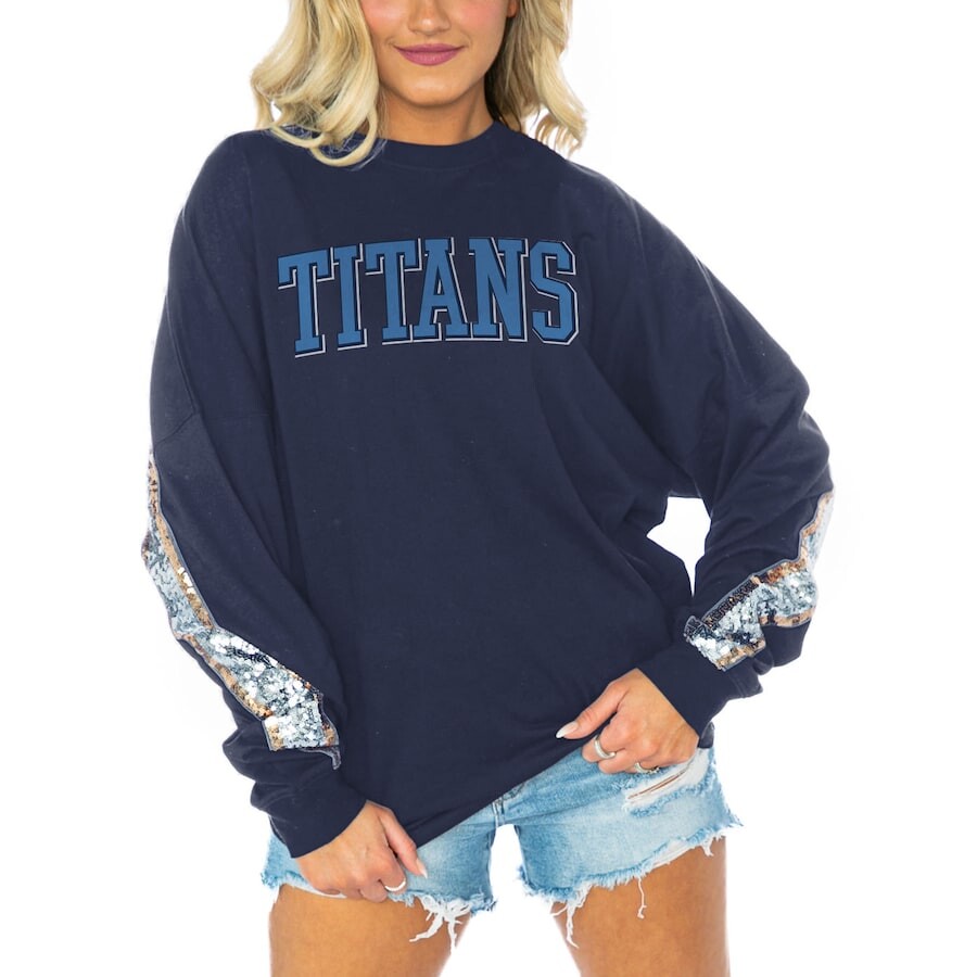 

Футболка с длинным рукавом Gameday Couture Tennessee Titans, нави