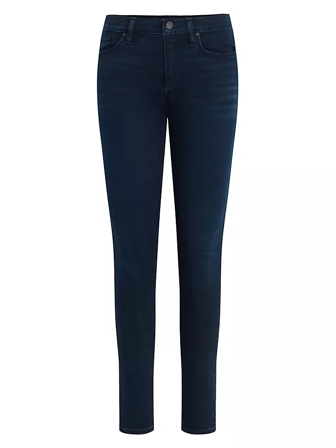 цена Укороченные джинсы скинни Barbara с высокой посадкой Hudson Jeans, цвет tourist