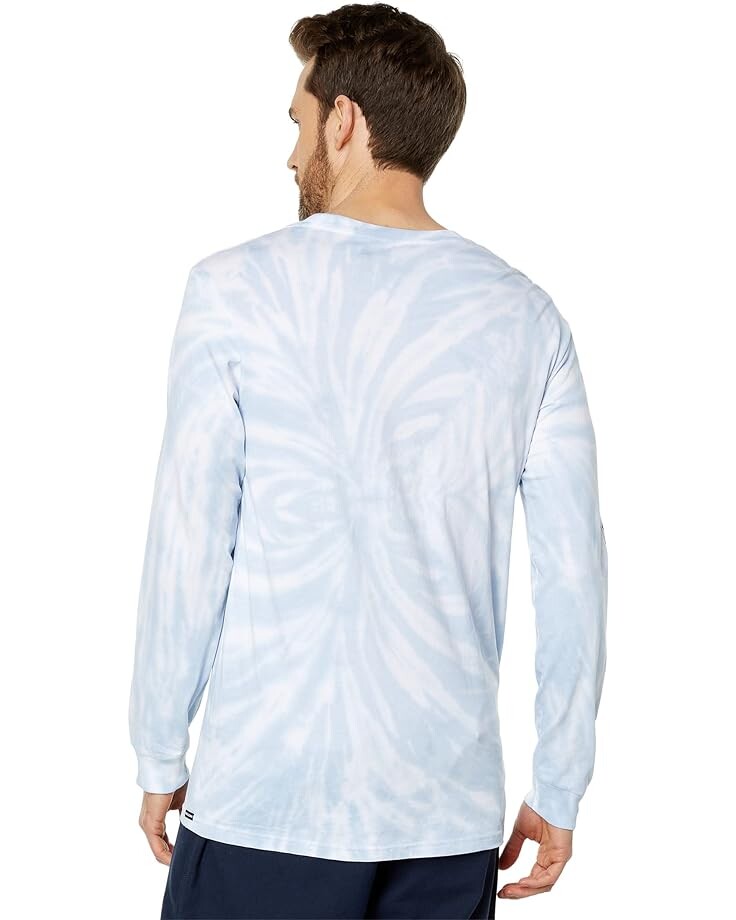 

Футболка Volcom Iconic Stone Dye L/S Tee, цвет Celestial Blue