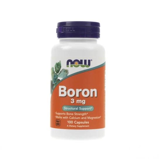 Now Foods, Бор 3 мг, 100 капсул бор now boron 3 мг в капсулах 100 шт