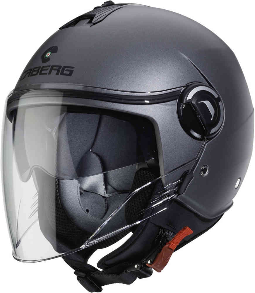 Реактивный шлем Riviera V4 X Caberg, серый мэтт комплект защиты рычага тормоза и сцепления для aprilia tuono v4 tuono v4 factory tuono v4 1100 factory 2011 2023
