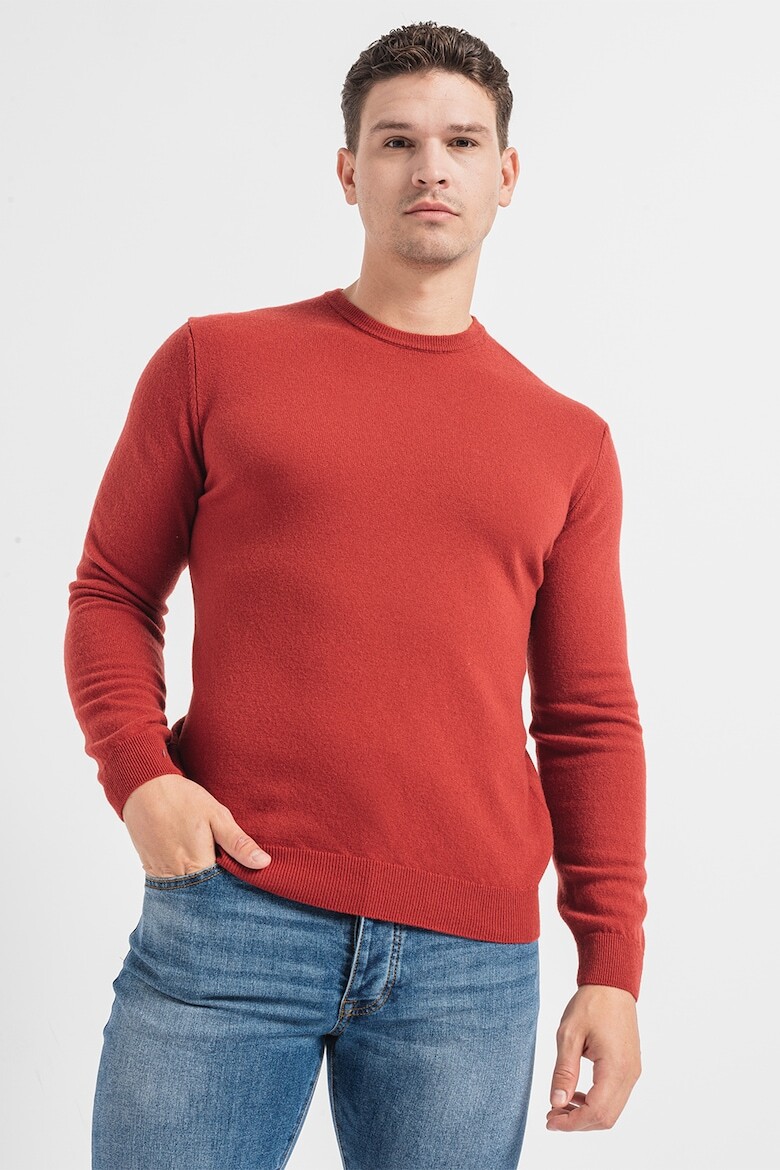 

Свитер из сырой шерсти United Colors Of Benetton, красный