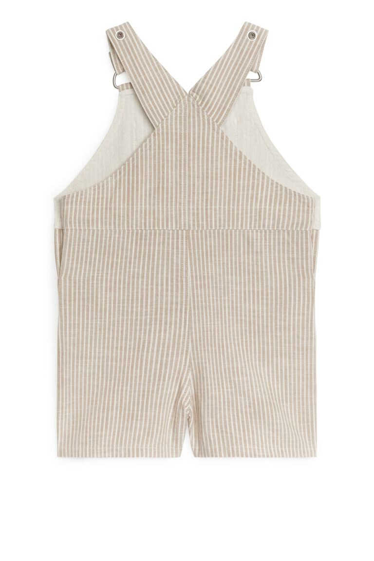 

Короткие хлопковые комбинезоны H&M, белый