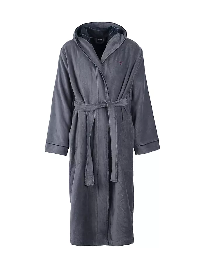 

Халат Ангуса с капюшоном Barbour, цвет slate